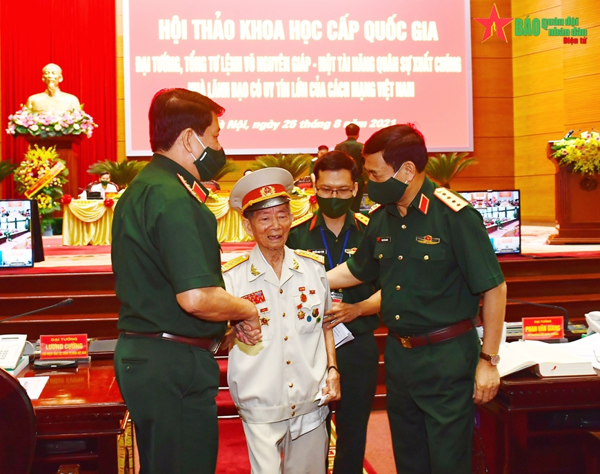 TƯỜNG THUẬT: Hội thảo khoa học cấp Quốc gia kỷ niệm 110 năm Ngày sinh Đại tướng Võ Nguyên Giáp